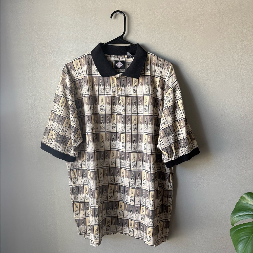 Tabasco Men’s XL Graphic Collared Polo T-Shirt | Graphic Tee Shirt